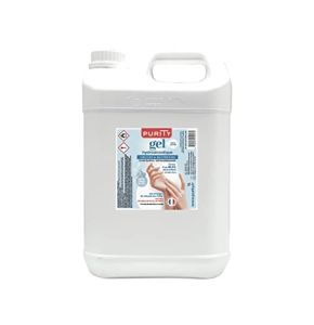 5-Liter Bottle of Hydroalcoholic Gel with Lin Flower Scent