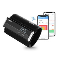Wellue BP2 Connect - Tensiomètre Bras avec ECG, Synchronisation Wi-Fi et Bluetooth, Tensiomètre Brassard, Appareil de Surveillance Cardiaque ECG,...