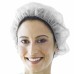 MONOUSALO, Charlottes Cheveux Jetables pour Usage Alimentaire (1000 pc) Charlottes Plissé en TNT à Usage Unique pour Cuisine Professionnel, Resta...