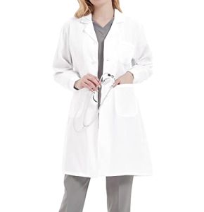 Dorimifa Blouse Femme Coton - Chimie Laboratoire Collège Halloween Cosplay Mince S