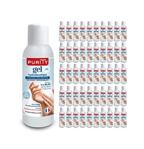 50 Mini Bottles of 100ml - Purity 703 Hand Sanitizer - Unscented