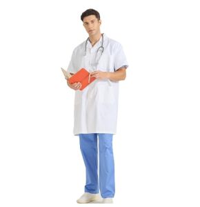 Misemiya - Blouse DE Laboratoire Unisex - Large, Manche Courte