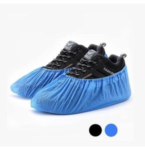 CPE Shoe Covers, 1000 Pieces, 3g Disposable Plastic Overshoes