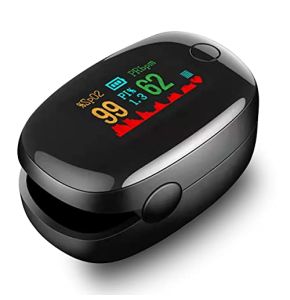 Finger Oximeter - Saturometer - Finger Oxygen Saturation - Pulse Oximeter - Certified Medical Oximeter