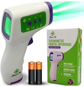 Adult/Baby/Child Forehead Thermometer, Body and Object Mode, Medical Infrared Non-Contact Thermometer, Quick Measurements Fever Alert and Memory Function