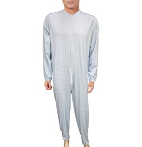 Cravana CRV Medical Pajamas for Senior Men and Women, 100% Cool Cotton, Summer, Made in Italy