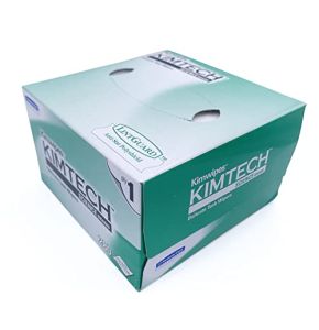 Elfcam Kimtech Science Kimwipes, Boite de 280 Lingettes de Nettoyage, Idéal pour La Décontamination de La Fibre Nue, et Instruments de Précision...