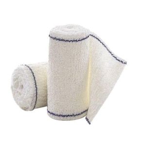 Le Pro Du Médical - Crepe Bandage 4m x 10cm (1) - Essential For Dressing Wounds, Stopping Bleeding, Relieving Swollen Limbs Due To Muscle Tears, Sprains Or Luxations