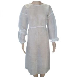 Vivezen - Pack of 20 Disposable Protective Gowns - One Size - White