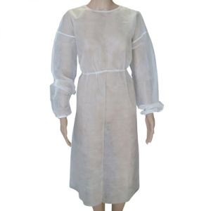 Vivezen - Lot de 20 Surblouses de Protection Jetables - Taille Unique - Blanc