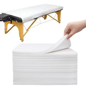 RNGWAPER 100PCS Drap Jetable, Draps Non Tissés pour Massage et Beauté