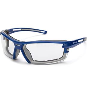 Genyed® Lunette de Protection Travail, Lunettes de Sécurité, Certifiées CE EN166, Anti-rayures, Anti-buée, Protection UV400, Enveloppantes