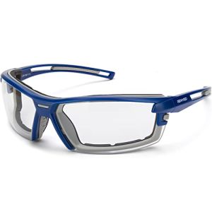 Genyed® Lunette de Protection Travail, Lunettes de Sécurité, Certifiées CE EN166, Anti-rayures, Anti-buée, Protection UV400, Enveloppantes