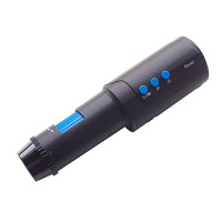 Topnisus Microscope numérique sans fil USB Dermatoscope UV pour iPhone Android Phone Mac Windows avec batterie remplaçable (DM023B UV WiFi Micros...
