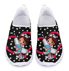 Cute Nurse Fashion Polero Sneakers for Women
