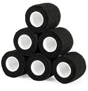 Sagafly 6 Rouleaux Bandage Autoadhésif Bande Cohesive 5cm x 450cm Cohésifs Sports Bande Elastiques Bandage Medical Vet Wrap pour Poignets Chevill...