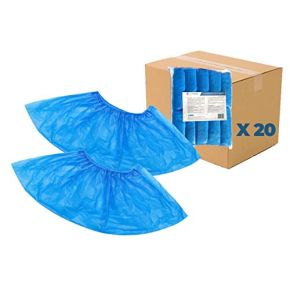 Lot De 20x100 Surchaussures Jetables Imperméables OneProtek - Antidérapantes Et Résistantes À La Déchirure