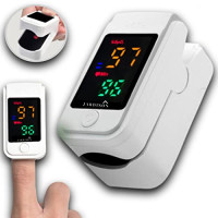 oxymètre de doigt/ de pouls,, saturomètre, moniteur numérique portable, écran led pour mesurer la saturation avec capteur de fréquence cardiaq...