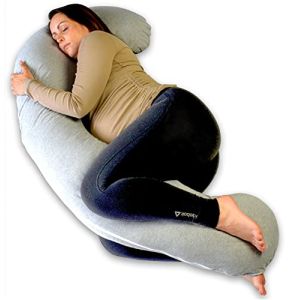 Ella Coussin de Grossesse - Oreiller Multifonction pour Femmes Enceintes