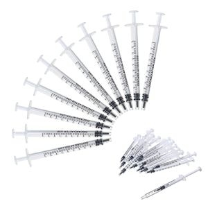 Seringue 100 Pcs 1ml Seringue Seringues en Plastique