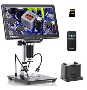 TOMLOV DM202 Max Digital Microscope 1300X with Screen