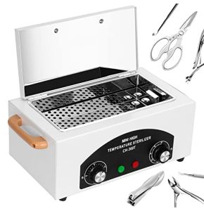 Xverycan 300W Hot Air Sterilizer, 220℃ High Temperature for Metal Tools