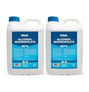 Alcool Isopropylique 99,9% 10 L | Isopropanol Nettoyeur Liquide 2 x 5000 ml