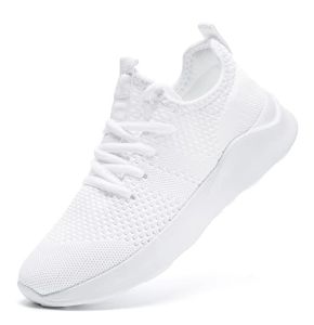 Langfeuu Women's Running Hiking Sports Shoes Comfort Nurse Gym Tennis Fitness Sneakers Breathable Lightweight Fashion