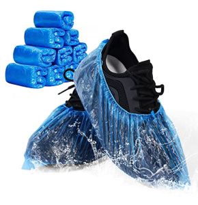 Flintronic 40pcs PE Shoe Covers, Disposable Shoe Covers, Portable Disposable Shoe Covers