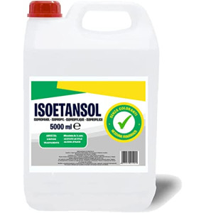 ISOETANSOL 100AE Isopropanol Alcool isopropylique dénaturé mélangé nettoyant de 5 litres