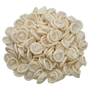 100 Pcs Protège-Doigts En Latex, Couvre-Doigts Moyens Jetables