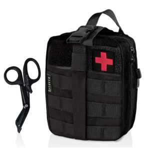 Krisvie Pochette EMT Médecine Tactique Sac Étanche Molle de Premiers Secours