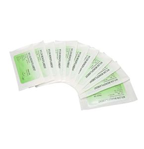 Lot de 12 Fils de Suture avec Aiguille, Kit de Suture Pratique, Pratique Plus de Suture pour les étudiants en Médecine, les Médecins, les Dentis...