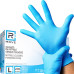 200 gants Nitrile L Bleu sans Gants d'examen jetables poussière, sans latex, hypoallergéniques, gants pour esthéticiennes, tatoueurs, domaines m...