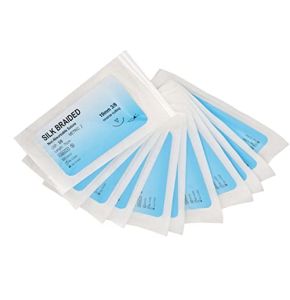 Portable Curved Needle Silk Suture Kit