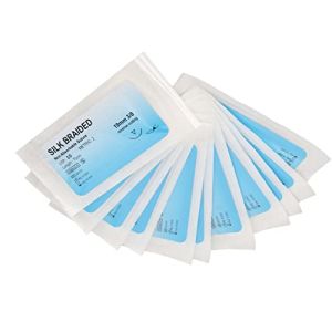 Portable Curved Needle Silk Suture Kit