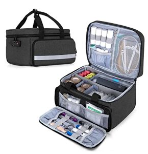 CURMIO Sac De Premiers Secours Vide, Boite Médical Portable Avec Cadenas À Combinaison, Étui De Secours D'urgence Pour Maison/Travail, Pour Voyage
