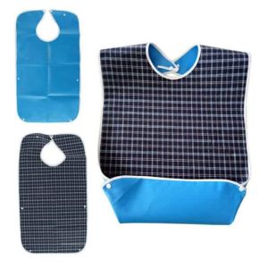 Xingdianfu Bavoir Imperméable Pour Adulte - Lavable et Durable - Protection Repas Hommes Femmes Seniors