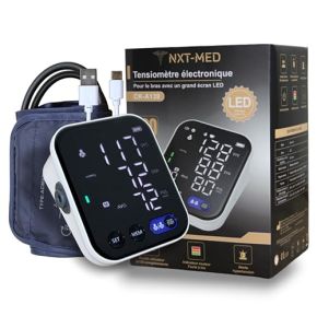 NXT-MED Digital Blood Pressure Monitor High Precision Dual Users 2X120 Memory Slots