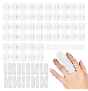 70pcs Bandages Tubulaires Pour Premiers Secours Bandage Tubulaire Doigt Enroulé Pansement Pansements Tubulaires Pour Doigts Tubulaires 50 pansemen...