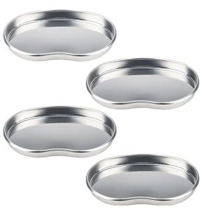 NTGRTY 4-Piece Stainless Steel Instrument Tray