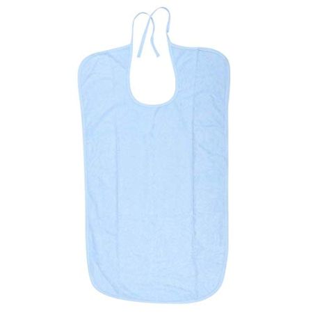 CMUYKIBU Bavoir Adulte,Impermeable Lavable Bavoir pour Adulte,Bavoirs Réutilisables,Bavette Adulte Homme Femme Personnes âgées（70x50cm）