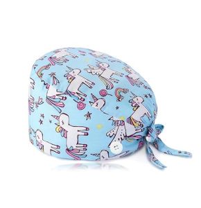 Surgical Cap for Women, Medical Cap for Nurses, Dentists, Veterinarians, Printed Surgical Cap