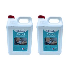 DSTOCK60 – Alcool Isopropylique 99,9% Extra Pur 5 L - Origine France Garantie