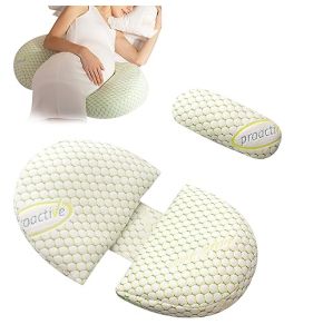 Taozoey Coussin de Grossesse en Forme De U, Oreiller de Soutien Grossesse, Coussin de Grossesse pour Dormir, Oreiller de Maternité, Pregnancy Pill...