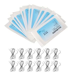 Practical Surgical Sutures, 12PCS Suture Thread with Needle