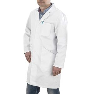 Blouse Outils Wolf Blanche Labo pour Kiné et Pharmacie 190 GR/m² / Taille M