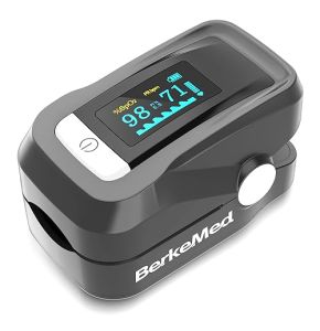 BerkeMed Pulse Oximeter, Saturometer, Finger Oximeter, With OLED Display, Suitable for Children, Adults, and Seniors