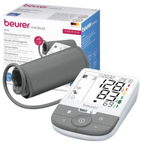 Beurer BM 53 Tensiomètre à bras, fabriqué en europe, validé cliniquement, détection de la fibrillation auriculaire (AFib) pour la prévention ...