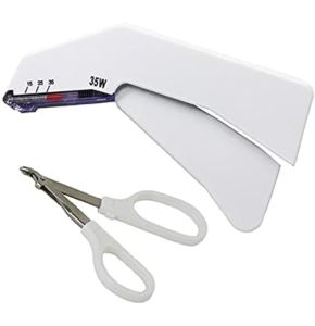 MASKIS - Disposable Skin Stapler with 35 Preloaded Wires and Staple Remover, Surgical Suturing Kit